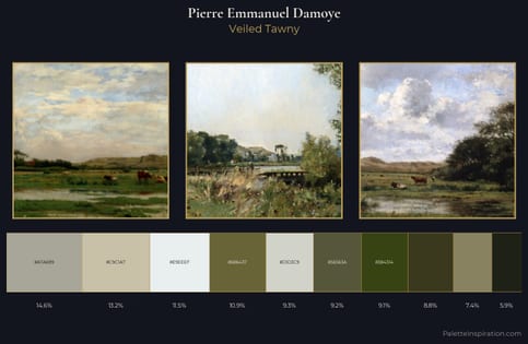 Pierre Emmanuel Damoye Palette 2 - Veiled Tawny