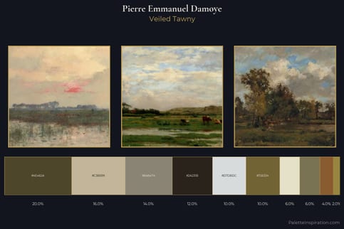 Pierre Emmanuel Damoye Master Palette - Veiled Tawny