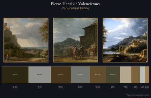 Pierre-Henri de Valenciennes Palette 5 - Penumbral Tawny
