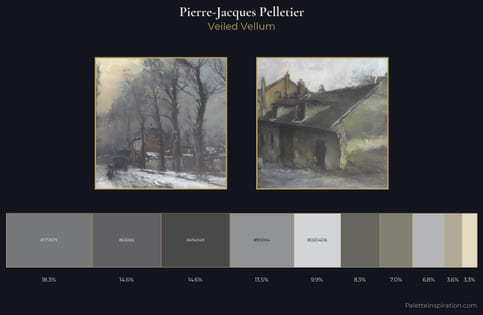 Pierre-Jacques Pelletier Palette 2 - Veiled Vellum