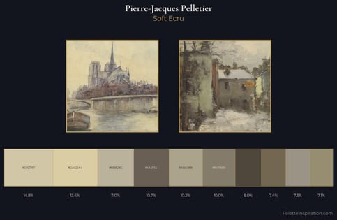 Pierre-Jacques Pelletier Palette 3 - Soft Ecru