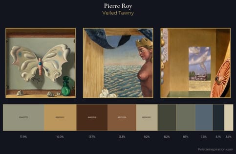 Pierre Roy Palette 4 - Veiled Tawny