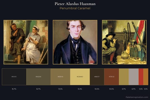 Pieter Alardus Haaxman Master Palette