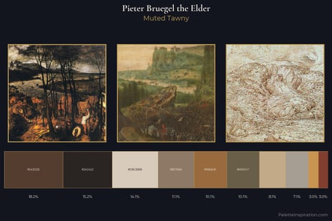 Pieter Bruegel the Elder Master Palette