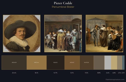 Pieter Codde Palette 2 - Penumbral Bister