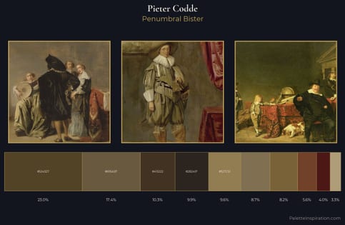 Pieter Codde Palette 6 - Penumbral Bister