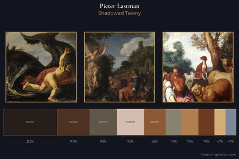Pieter Lastman Master Palette