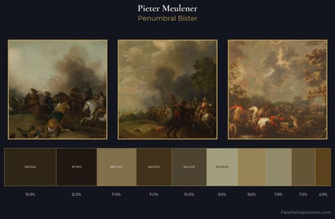 Pieter Meulener Palette 4 - Penumbral Bister