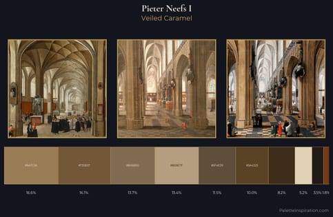 Pieter Neefs I Palette 1 - Veiled Caramel