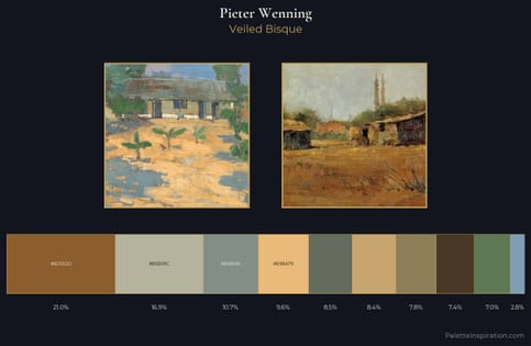 Pieter Wenning Palette 2 - Veiled Bisque
