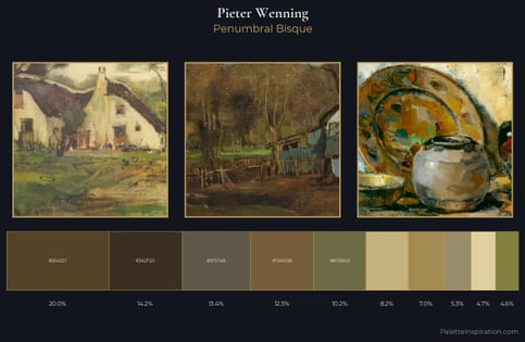 Pieter Wenning Palette 5 - Penumbral Bisque