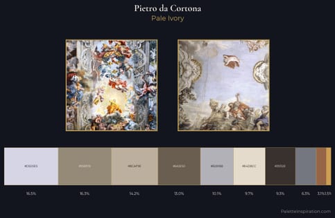 Pietro da Cortona Palette 1 - Pale Ivory