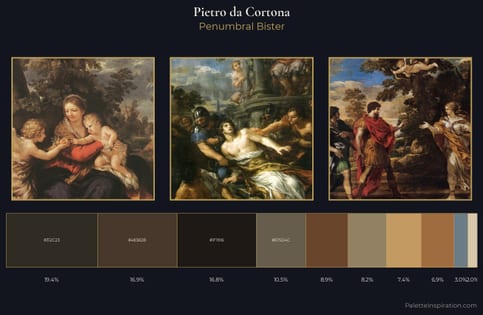 Pietro da Cortona Palette 4 - Penumbral Bister