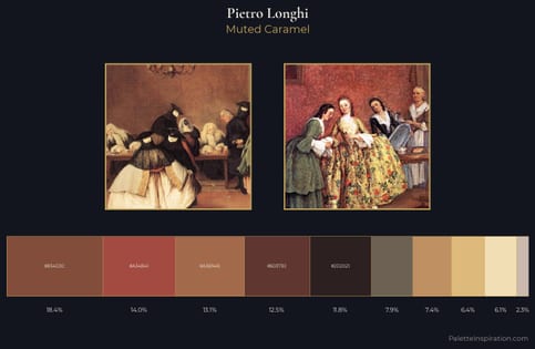 Pietro Longhi Palette 3 - Muted Caramel