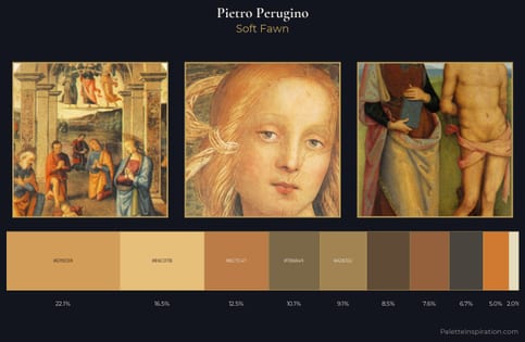 Pietro Perugino Palette 3 - Soft Fawn