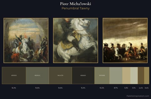 Piotr Michałowski Palette 3 - Penumbral Tawny