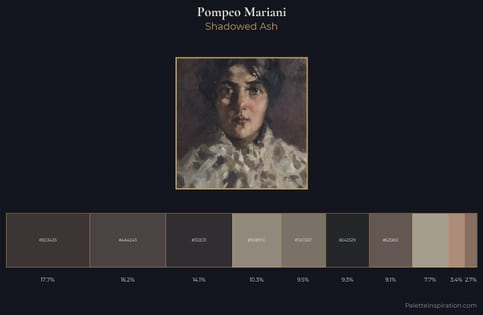 Pompeo Mariani Palette 5 - Shadowed Ash