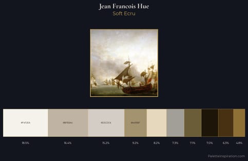 Jean Francois Hue Palette 1 - Soft Ecru
