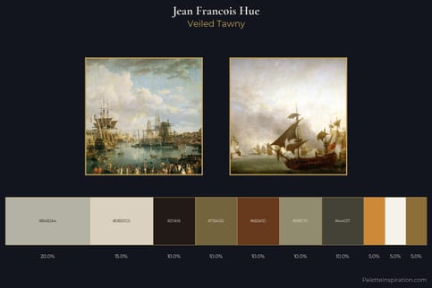 Jean Francois Hue Master Palette - Veiled Tawny