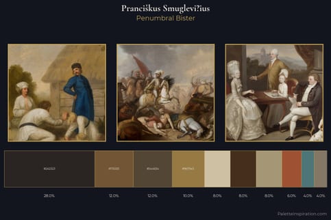 Pranciskus Smuglevičius Master Palette - Penumbral Bister