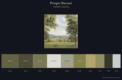 Prosper Baccuet Palette 1 - Veiled Tawny