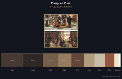 Prospero Piatti Palette 1 - Shadowed Tawny