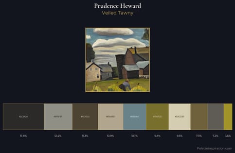Prudence Heward Palette 2 - Veiled Tawny