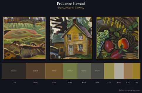 Prudence Heward Palette 4 - Penumbral Tawny