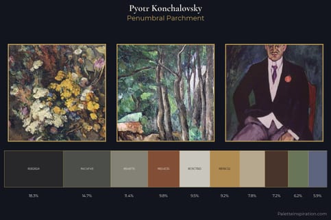 Pyotr Konchalovsky Master Palette