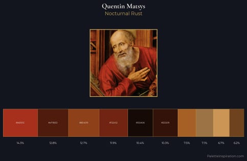 Quentin Matsys Palette 7