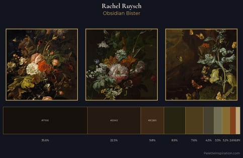 Rachel Ruysch Palette 5