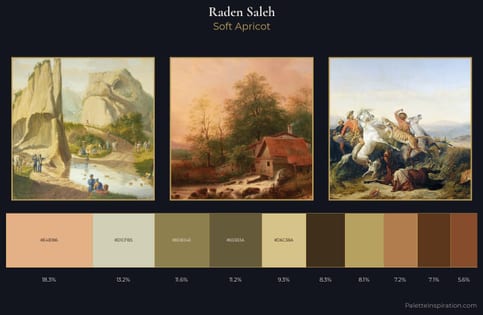 Raden Saleh Palette 1 - Soft Apricot