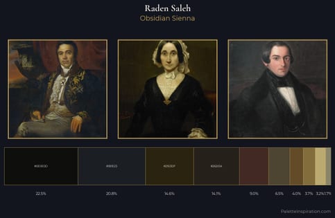 Raden Saleh Palette 6