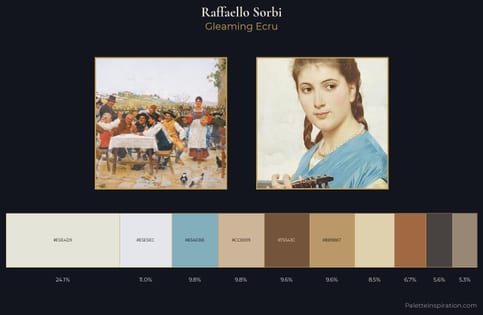 Raffaello Sorbi Palette 1 - Gleaming Ecru