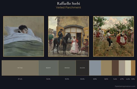 Raffaello Sorbi Palette 4 - Veiled Parchment