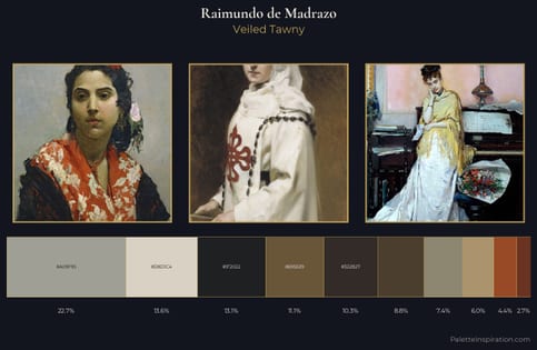 Raimundo de Madrazo Palette 6 - Veiled Tawny
