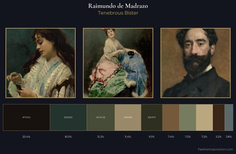 Raimundo de Madrazo Palette 9
