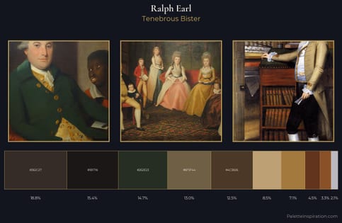 Ralph Earl Palette 4 - Tenebrous Bister