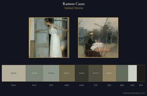 Ramon Casas Palette 3 - Veiled Stone