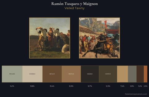 Ramón Tusquets y Maignon Palette 3
