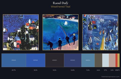Raoul Dufy Palette 10