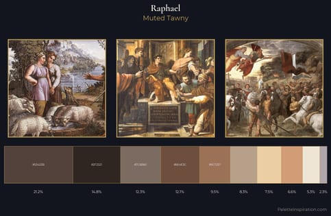 Raphael Palette 2 - Muted Tawny