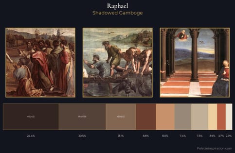 Raphael Palette 4 - Shadowed Gamboge