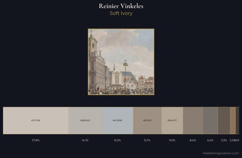 Reinier Vinkeles Palette 1 - Soft Ivory