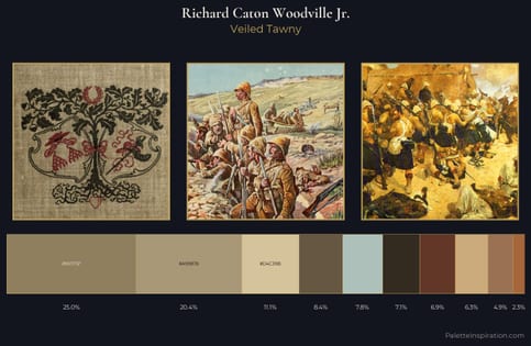 Richard Caton Woodville Jr. Palette 2