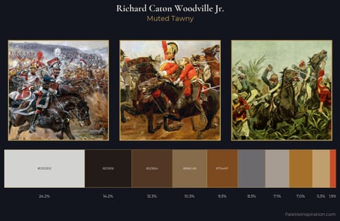 Richard Caton Woodville Jr. Palette 4