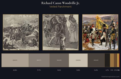 Richard Caton Woodville Jr. Palette 5