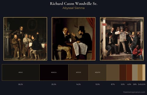 Richard Caton Woodville Sr. Palette 4