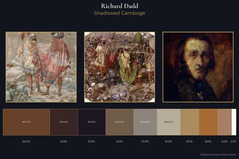 Richard Dadd Master Palette