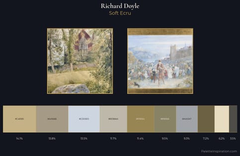 Richard Doyle Palette 2 - Soft Ecru